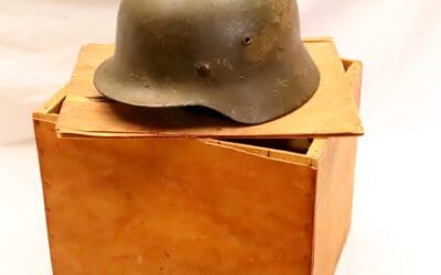 German Helmet, Maj. John A. Reilly